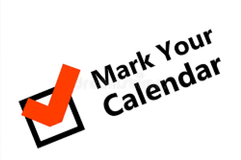 mark your calendar 